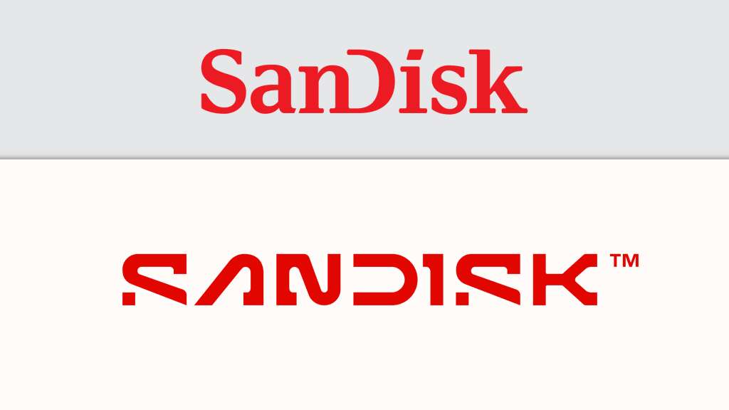 Sandisk got a new, hype beast-y logo