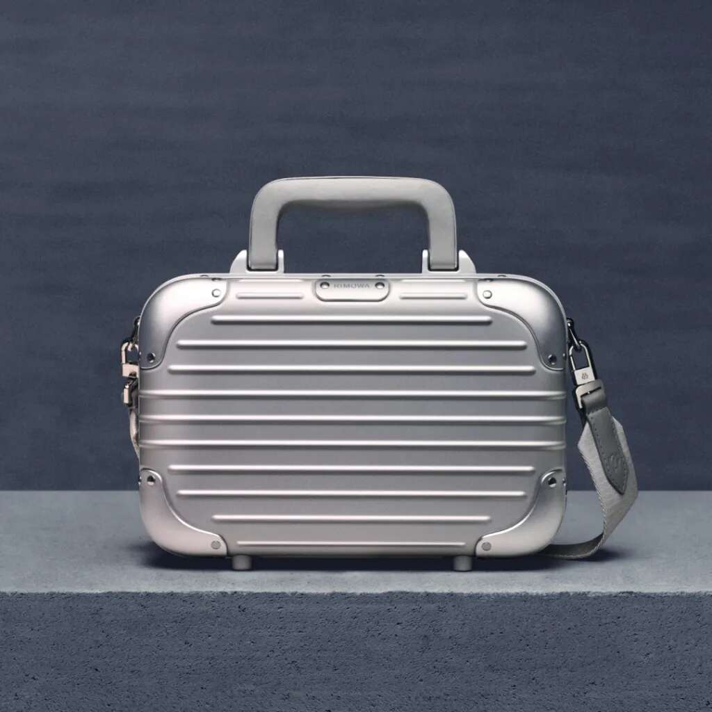 Rimowa just shrunk its iconic aluminum suitcase into a chic handbag