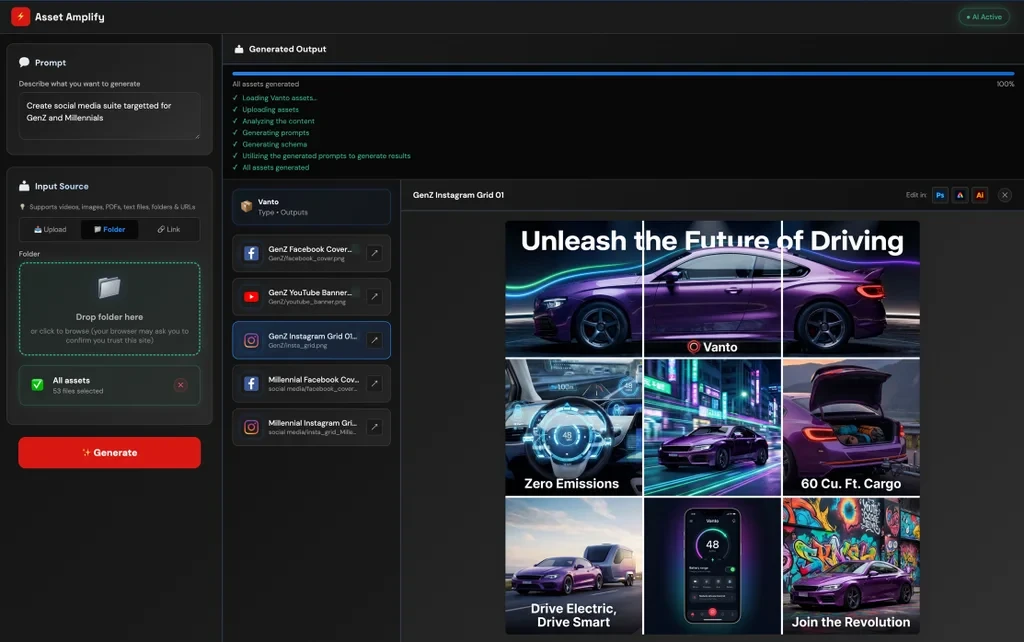 Adobe’s new AI experiment can whip up a website custom designed for Gen Z