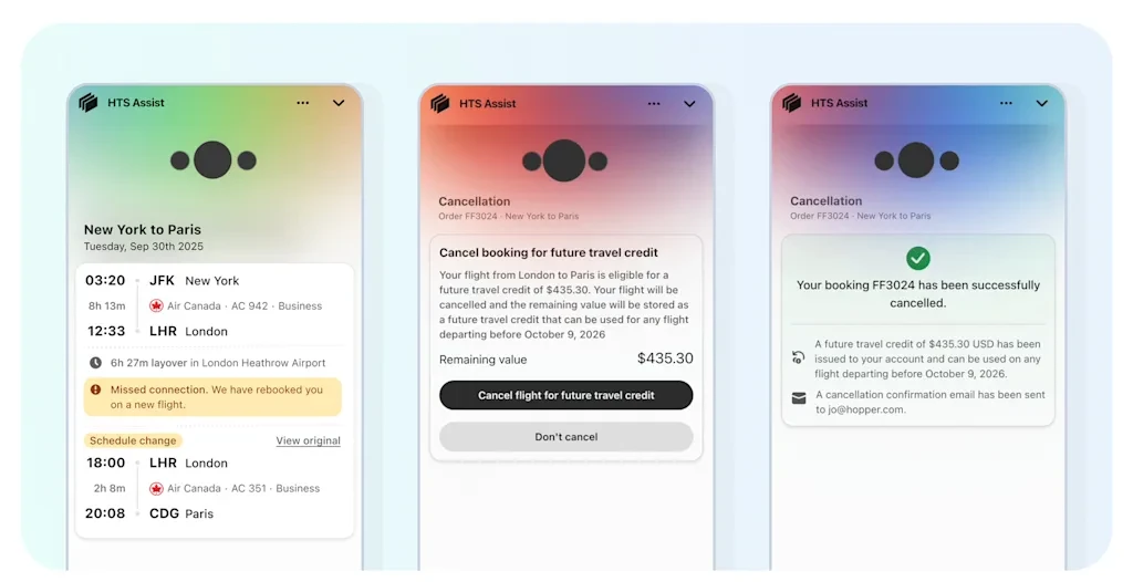 Your flight’s canceled— now what? Ask the AI travel agent
