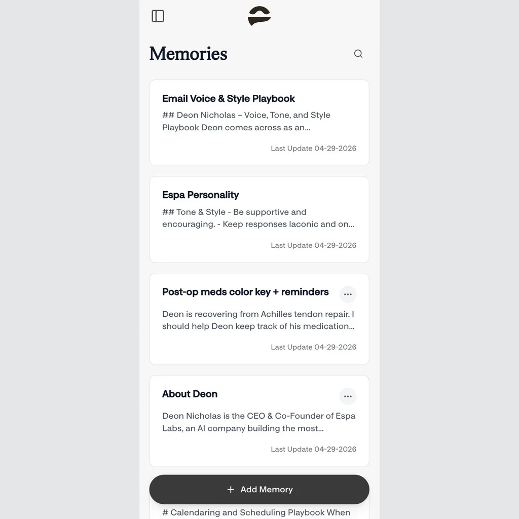 Meet Espa, a fresh take on AI assistants