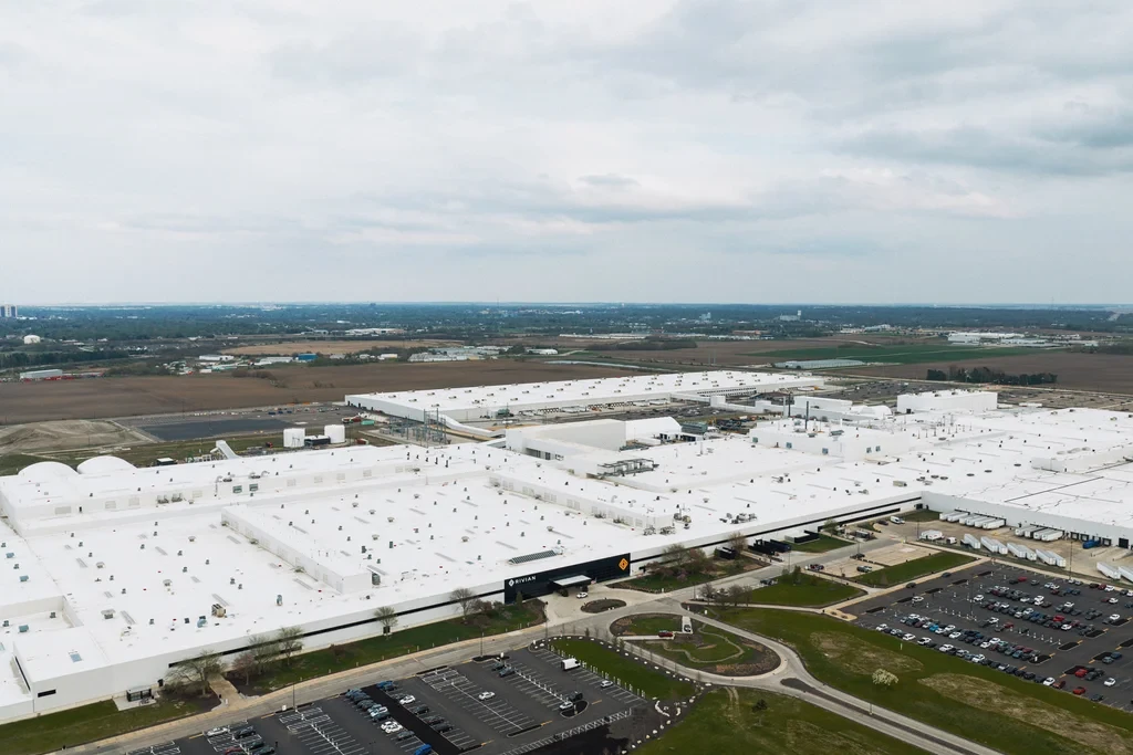Rivian’s factory will soon be powered partly by old batteries from its own EVs