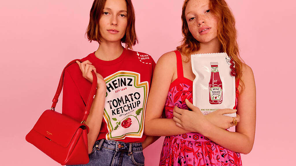 Kate Spade and Heinz’s tasty new collection brings tomatoes from the farm to your arm