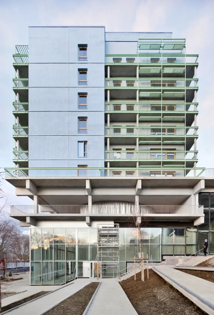 Paris is transforming an industrial neighborhood into the Olympic Village—and then turning it into permanent housing