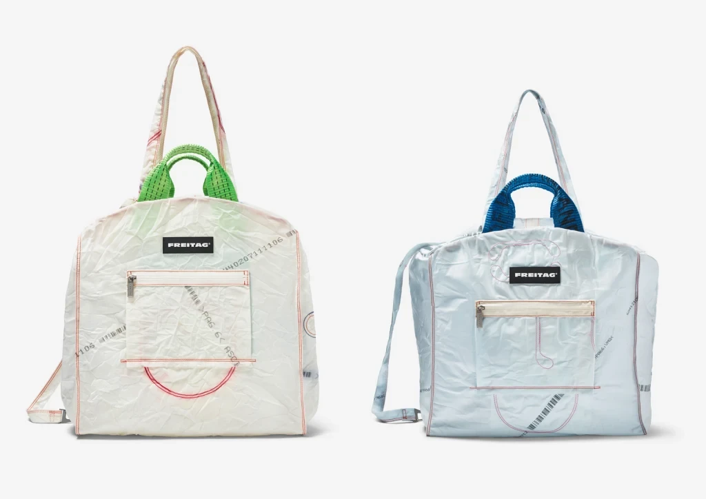 Freitag’s new upcycled bags are made from real airbags—and expand just like them, too