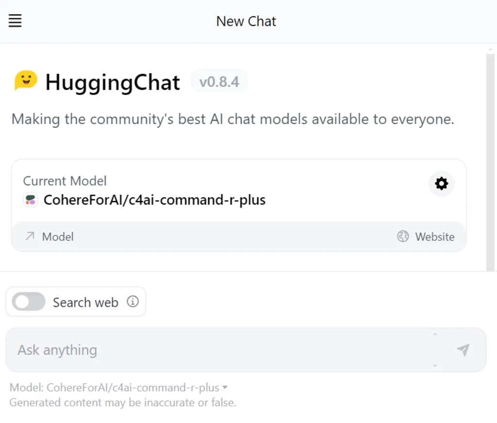This free chatbot lets you choose your AI model