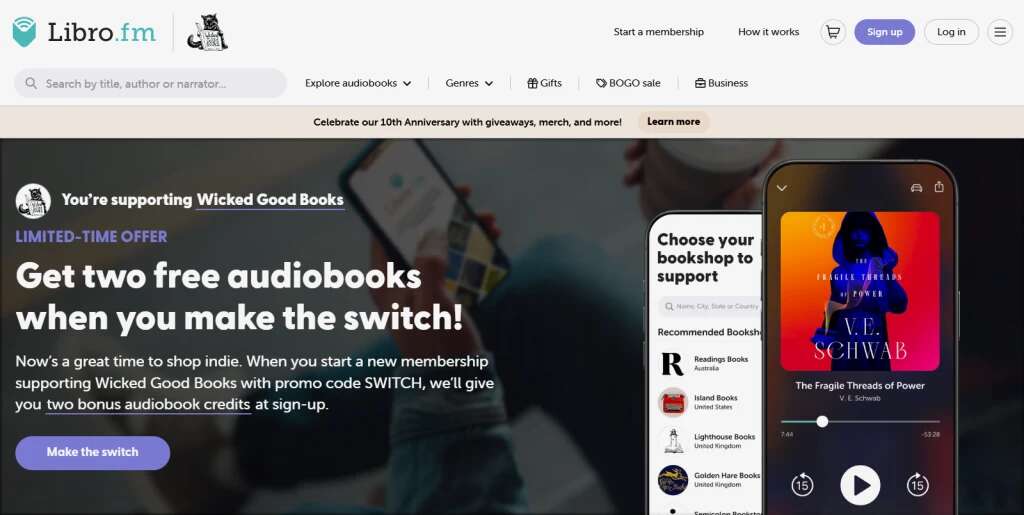 5 Audible alternatives audiobook lovers should check out