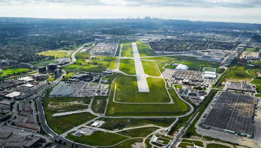 Toronto is turning an old airport into a sprawling new neighborhood