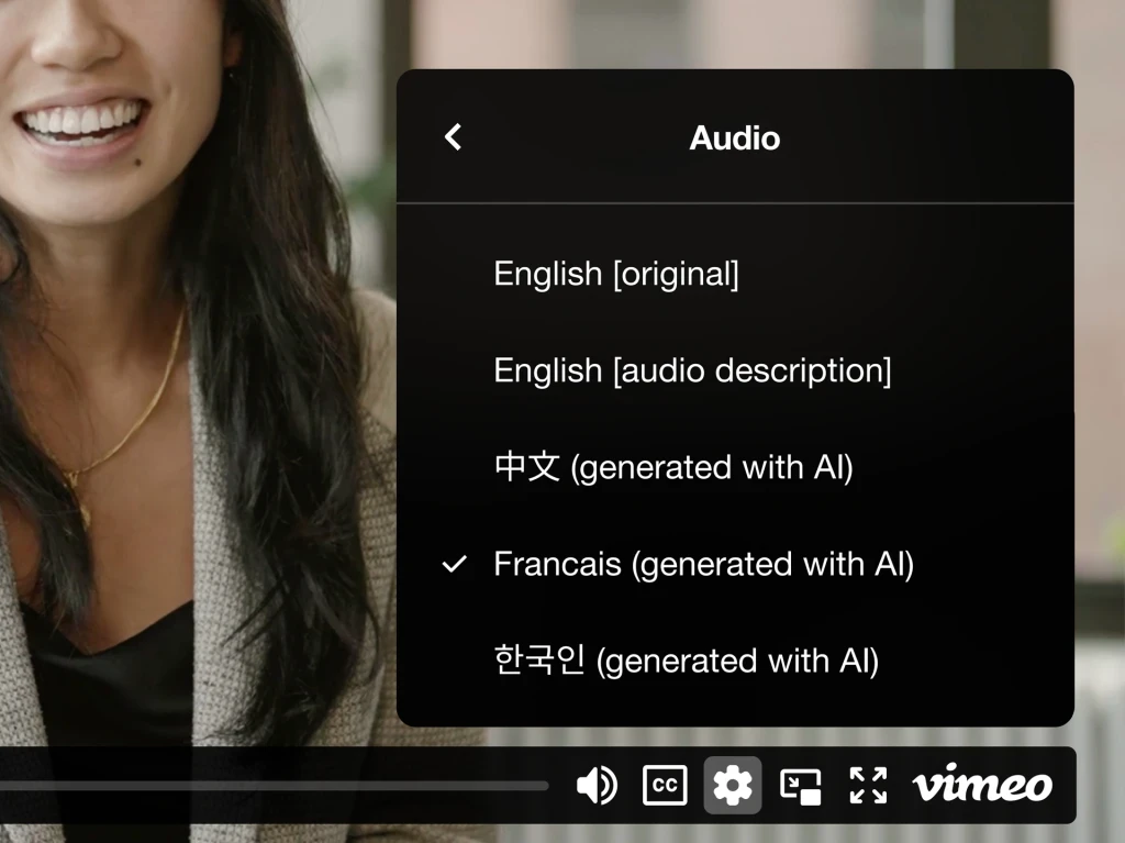 Vimeo rolls out AI video translation for business customers