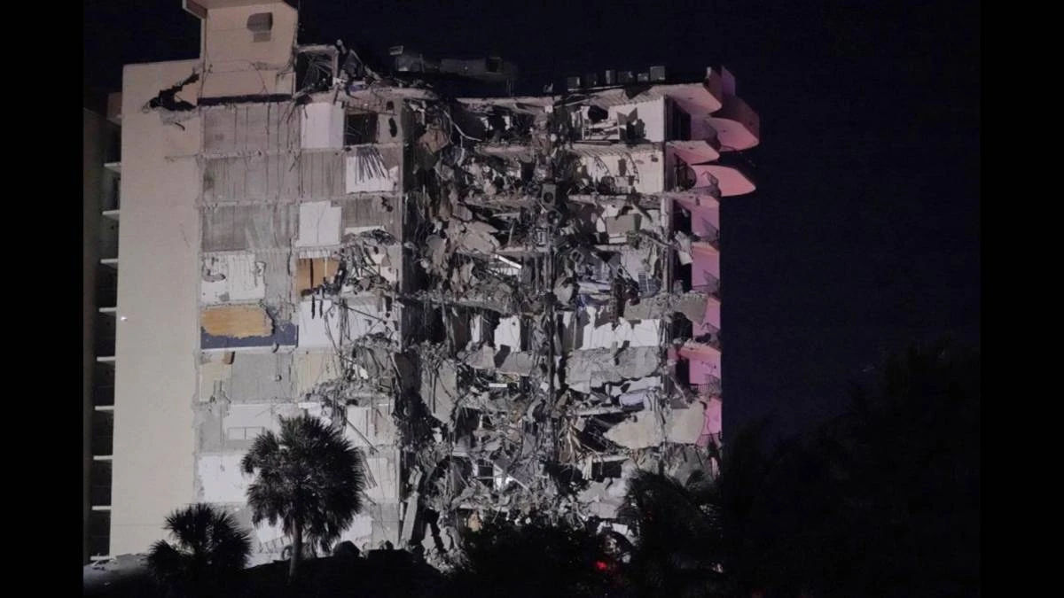 Florida rescue crews continue search after condo building partially collapses