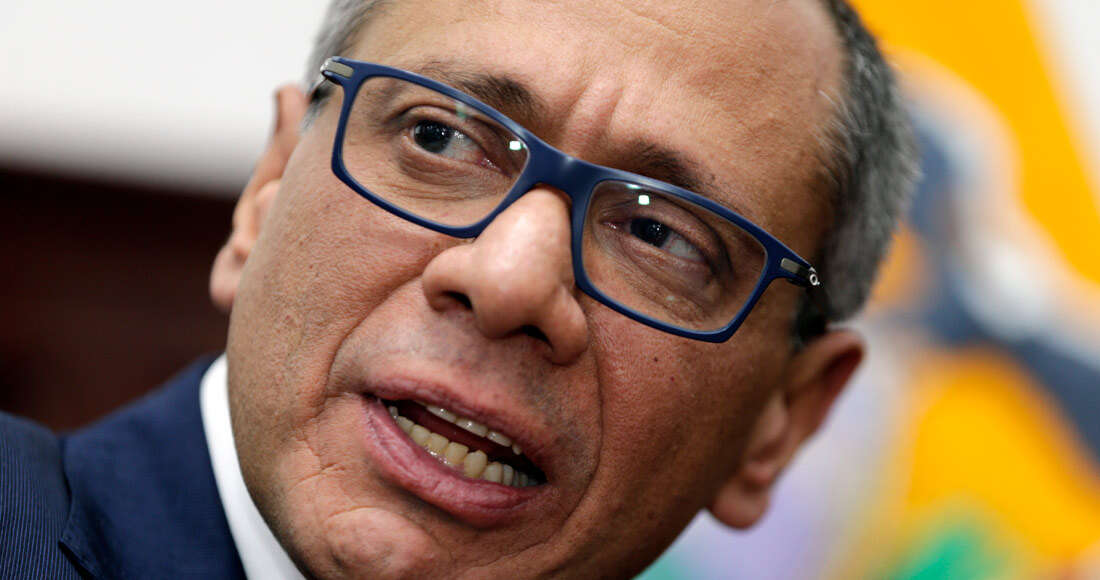 El Gobierno de México solicita a Ecuador un salvoconducto en favor de Jorge Glas