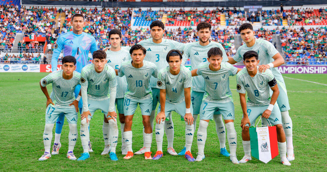 La selección mexicana de futbol consigue su boleto al Mundial Sub-20 de Chile 2025