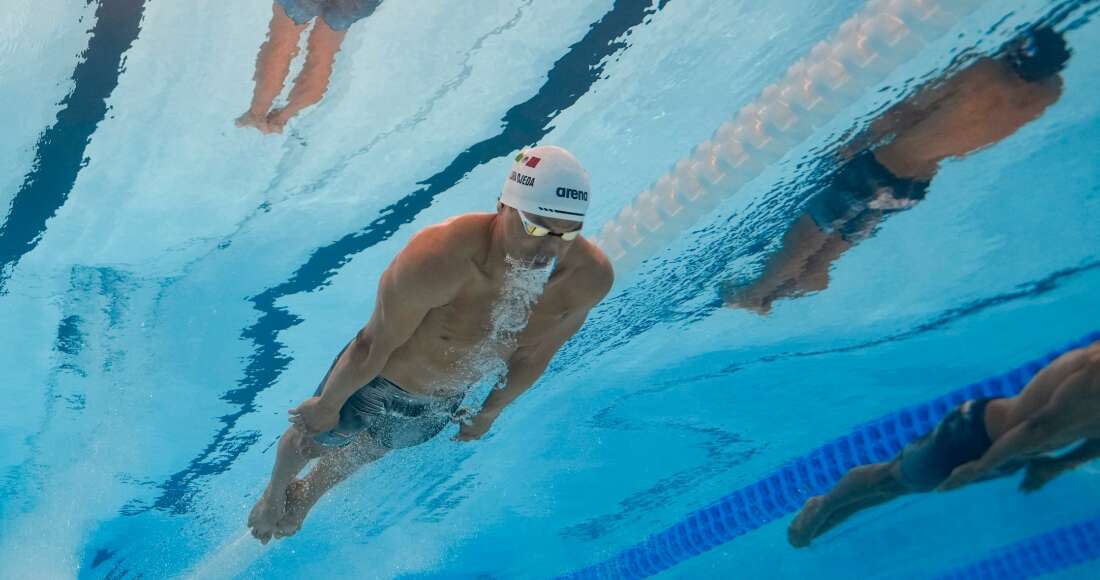 El nadador mexicano Miguel de Lara es eliminado en las semifinales de 200m pecho