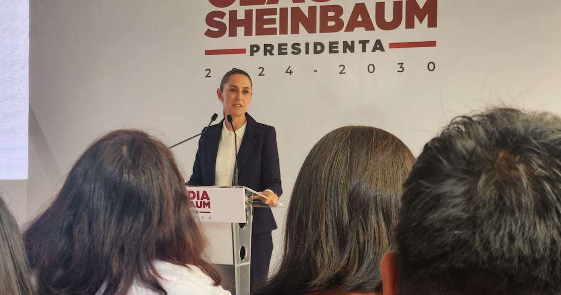 Sheinbaum viajará en vuelos comerciales; promete que su familia no estará en Gobierno