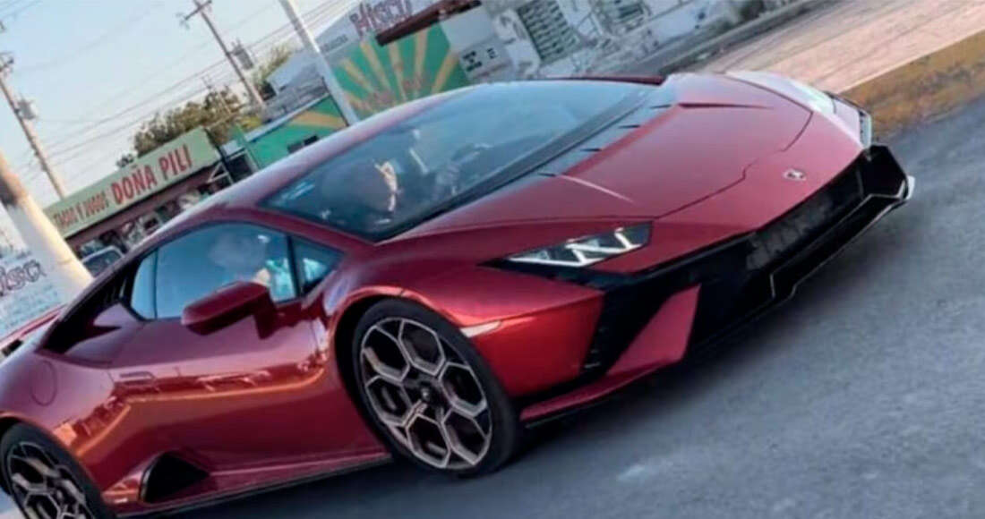 Petista de Coahuila ignora austeridad y usa un Lamborghini; Presidenta lo desaprueba