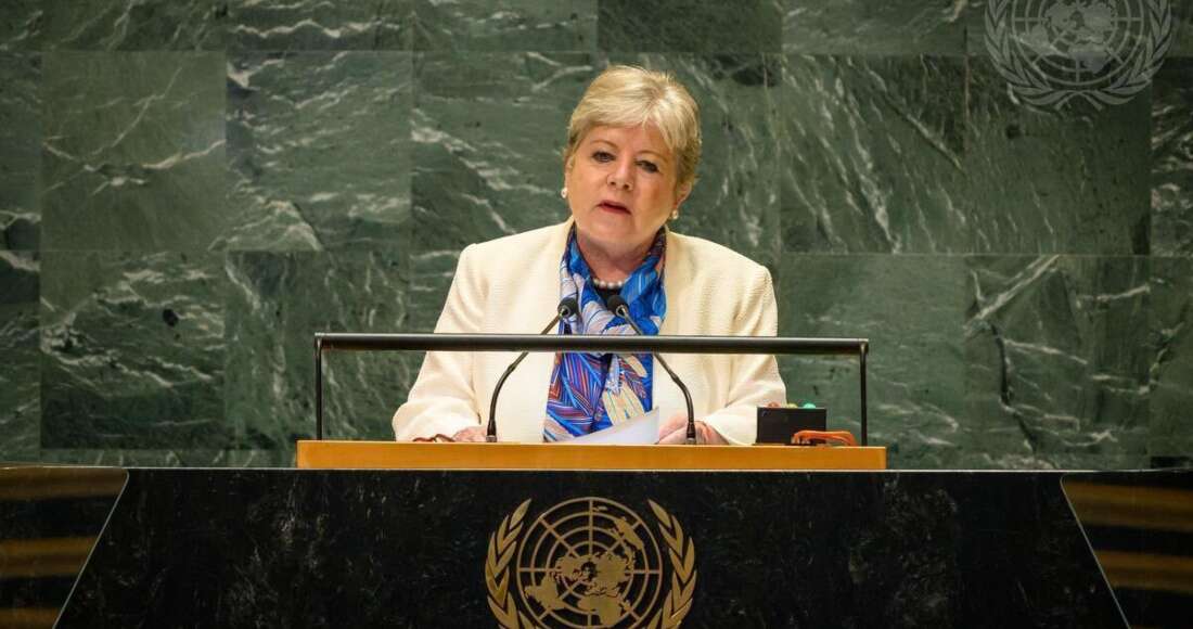 Alicia Bárcena presume en la ONU la derrota neoliberal: “mostró su fracaso palpable”