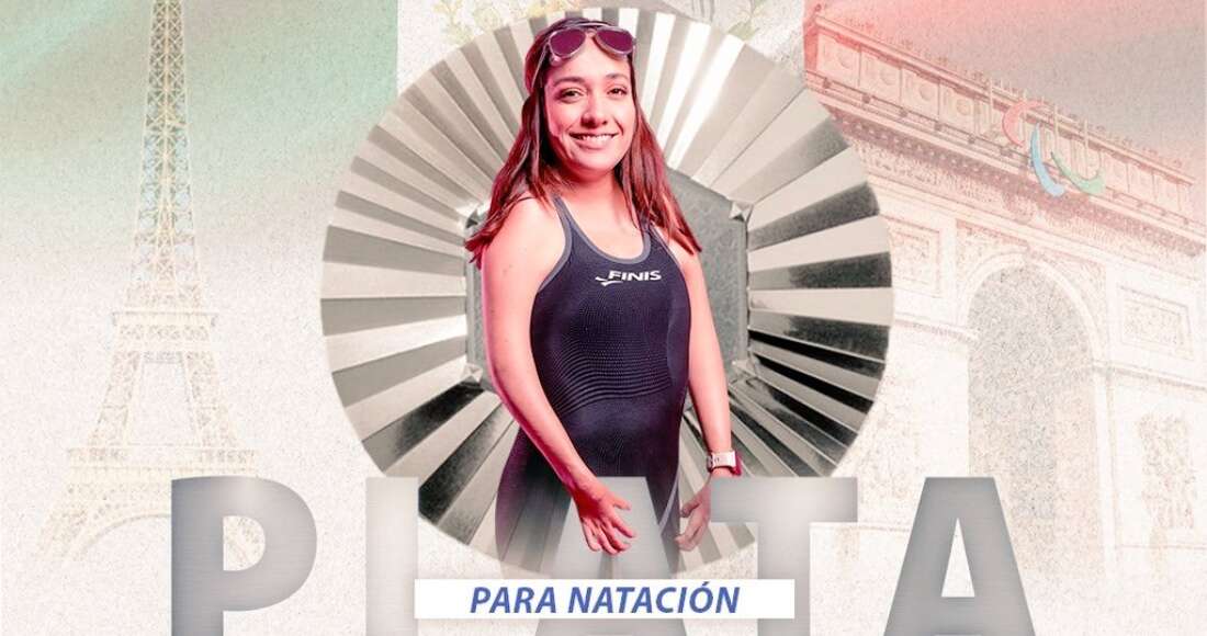 La mexicana Haidee Aceves consigue plata en 100 dorso en Juegos Paralímpicos de París