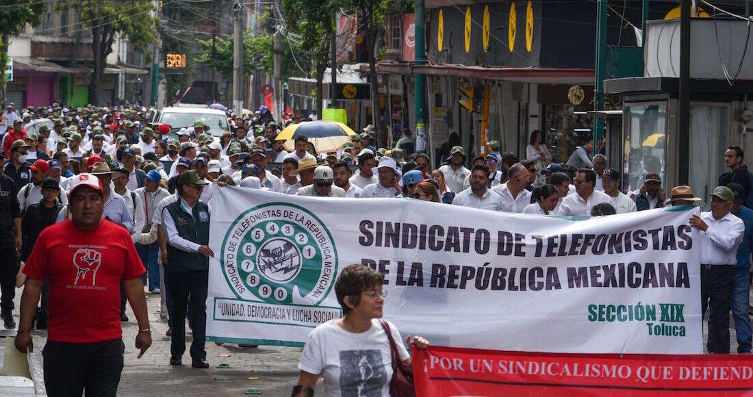 ENTREVISTA¬ No hay democracia con Hernández Juárez, acusan telefonistas opositores