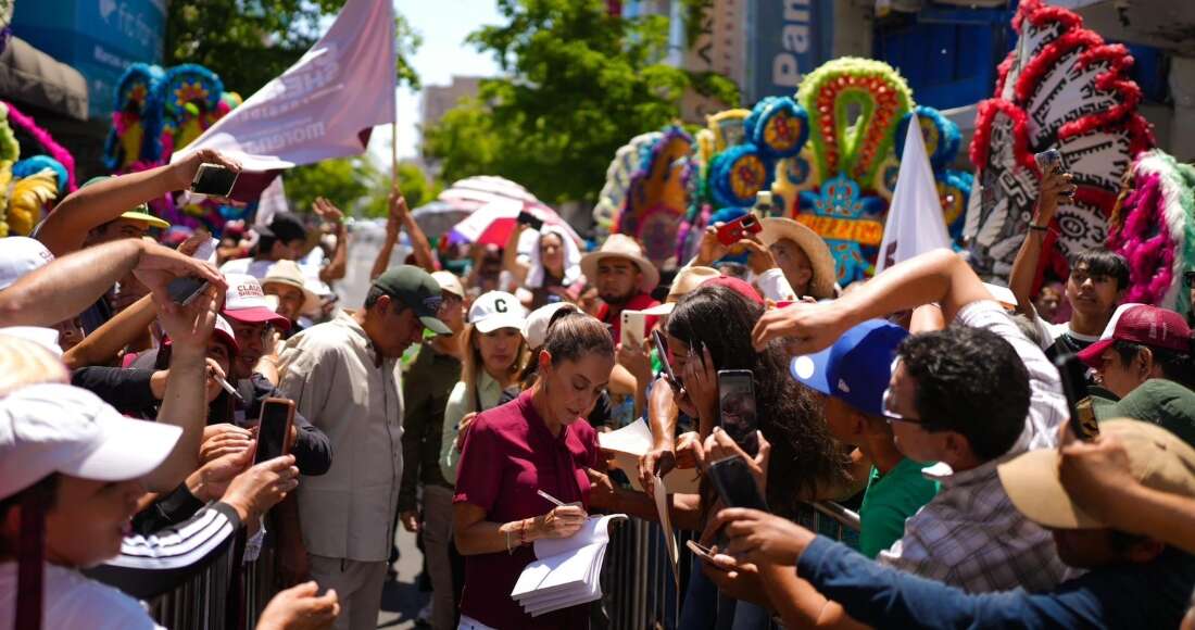 Buendía & Márquez: 66% ve bien a Sheinbaum y 81% la siente capacitada para gobernar