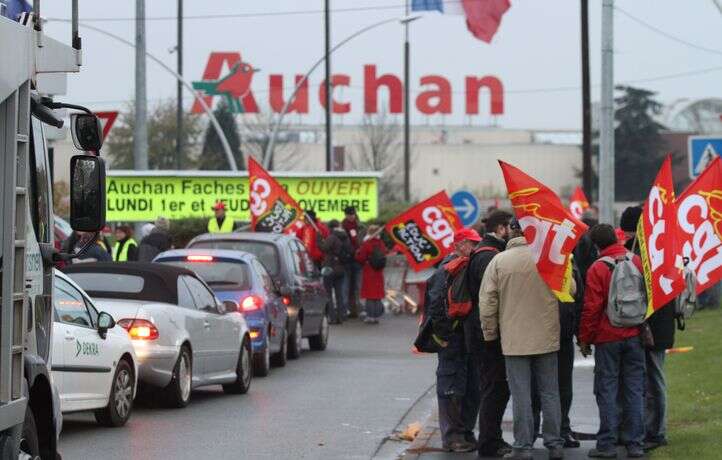 Le retour à la croissance d’Auchan au prix 2.389 suppressions de postes