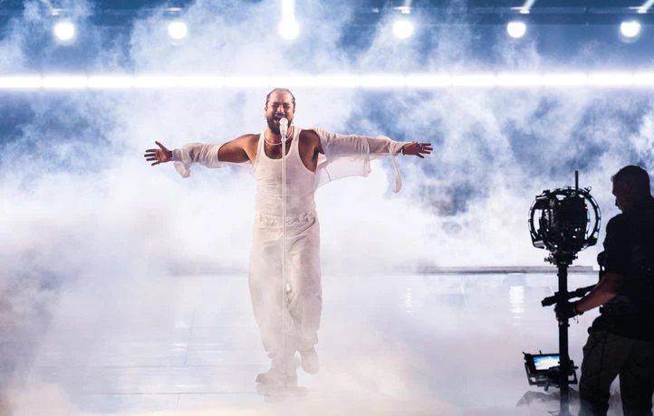 Pour Slimane, à l’Eurovision, ce sera simplicité, émotion et intensité