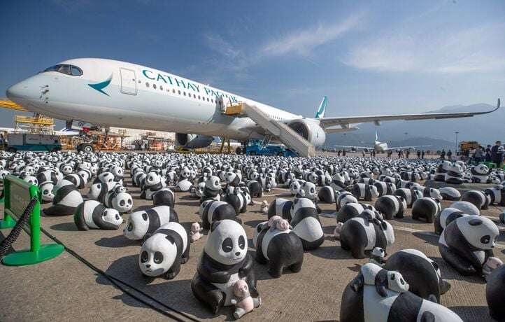 Hong Kong va exposer 2.500 sculptures de pandas en pleine rue