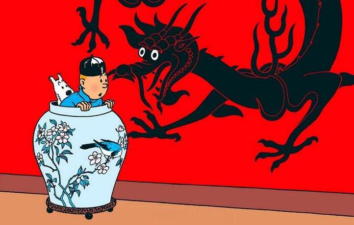 « Le Lotus bleu » de Tintin va reparaître in extenso et colorisé