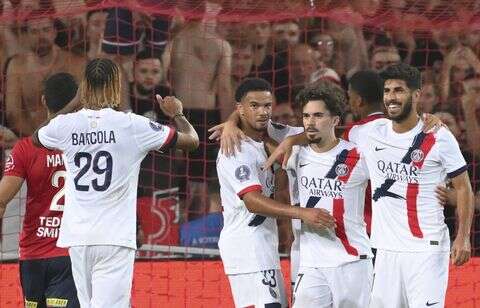 Rematez les trois buts du PSG qui ont mis le Losc en PLS