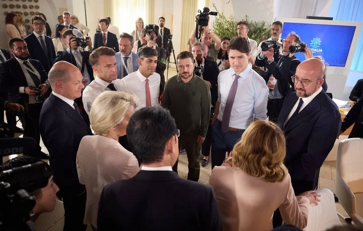 L’Ukraine touche un pactole de 50 milliards au 841e jour du conflit