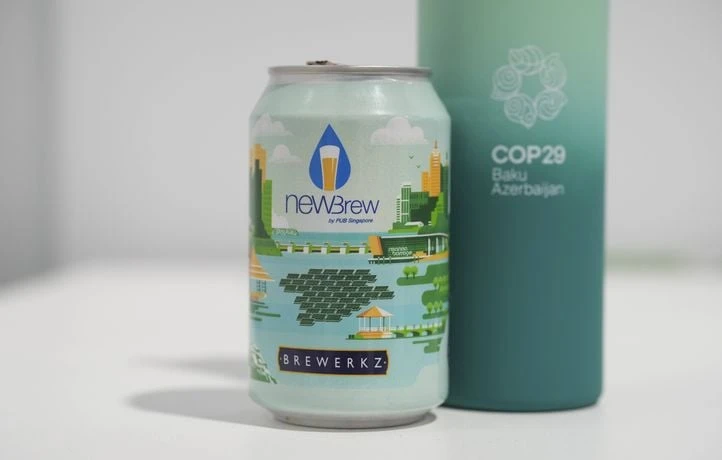 Cette bière fabriquée avec les eaux usées de Singapour fait l’événement