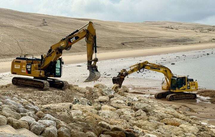 Des travaux lancés pour protéger la dune du Pilat de l’érosion