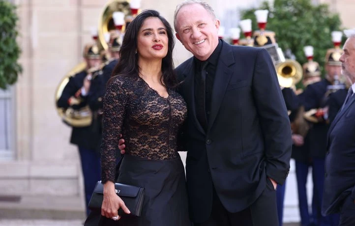 Salma Hayek, Pharrell… Les people au dîner d’Etat Biden-Macron à l’Elysée