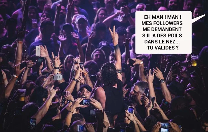 Ces relous qui filment pendant les concerts et oublient de profiter