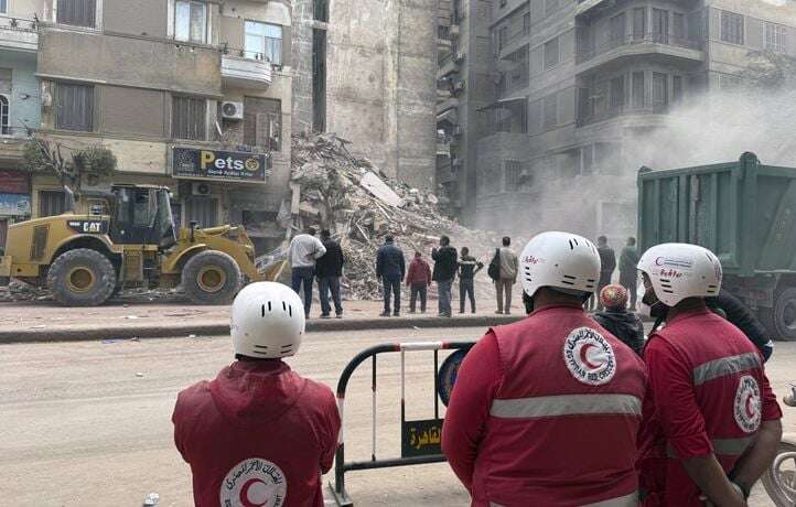 Dix morts et des blessés après l’effondrement d’un immeuble au Caire