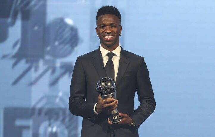 Grand déçu du Ballon d’or, Vinicius est cette fois sacré à Fifa The Best