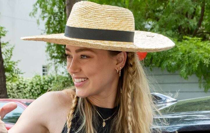 Amber Heard attend un deuxième enfant