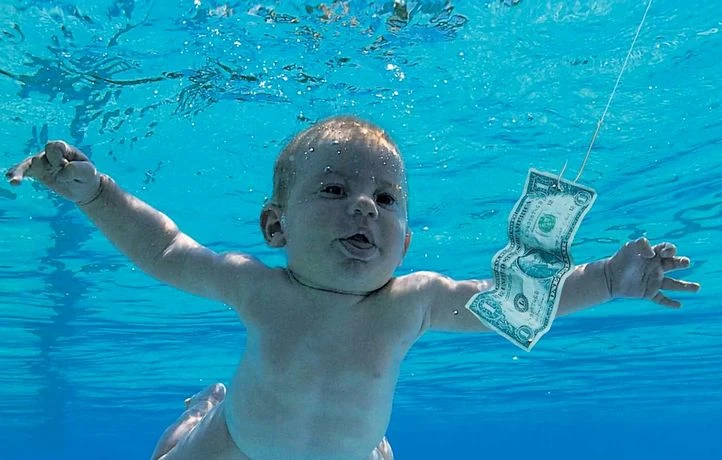 Une pochette de « Nevermind » signée par les trois membres de Nirvana aux enchères