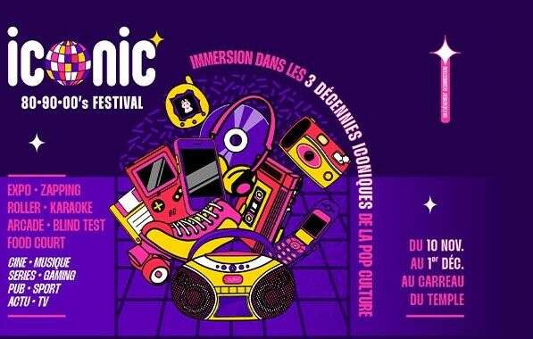 Participez et tentez de remporter 5x2 places pour l’Iconic Festival