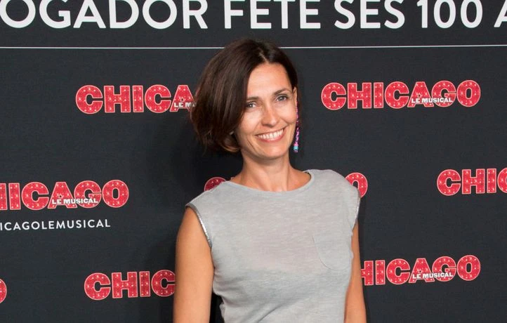 Adeline Blondieau rend un bel hommage au défunt père de son fils