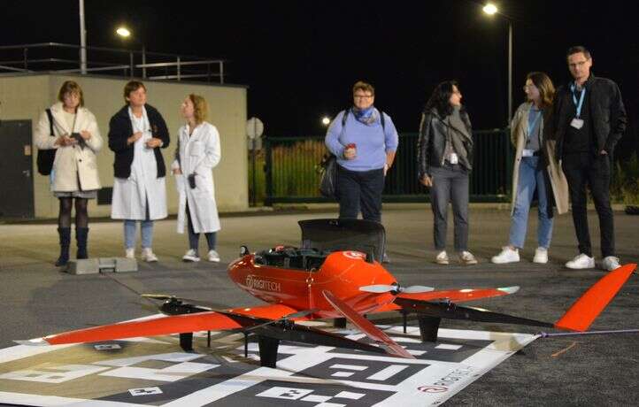 Un pont aérien avec des drones entre les hôpitaux de Valenciennes et Maubeuge