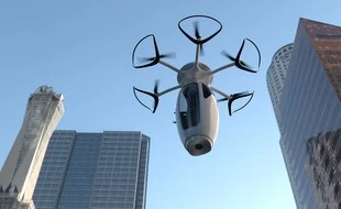 La start-up française Caps dévoile un projet de capsules volantes