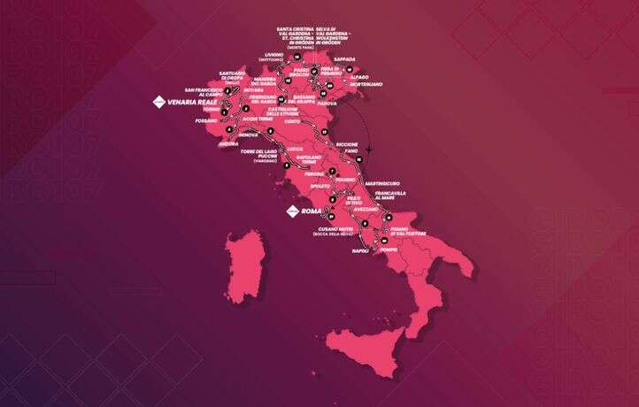 Giro 2024 : Le parcours complet étape par étape du Tour d'Italie