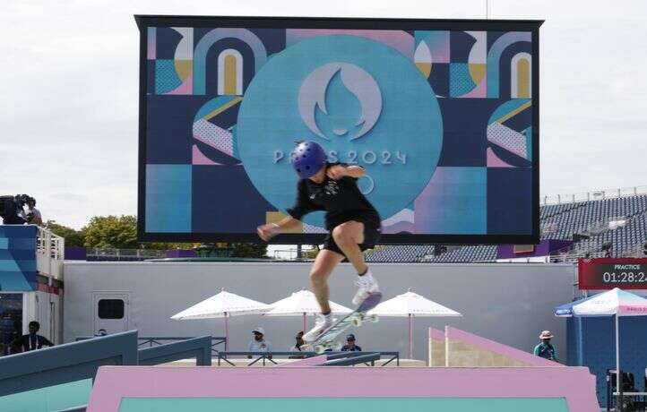 La pluie fait sa première victime, l’épreuve de skateboard street reportée