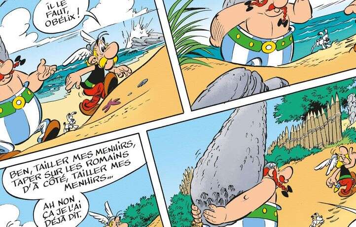 Découvrez la première planche du 41e album d’Astérix, qui sortira fin 2025