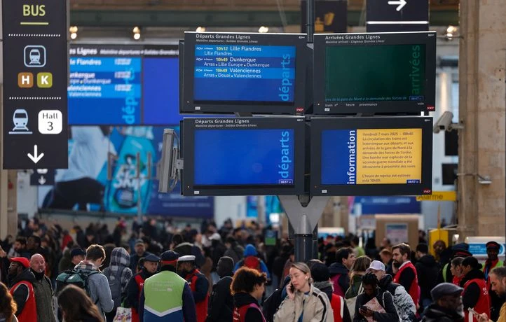 Le trafic reprend à Gare du Nord après la découverte d’une bombe de 500 kg