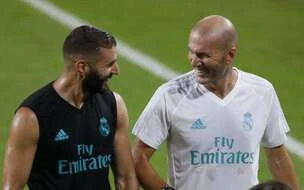 Enfin ! Zidane évidemment « très heureux » du retour de Benzema en Bleu