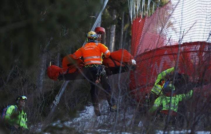 Le « miraculé » Cyprien Sarrazin revient sur sa violente chute à Bormio