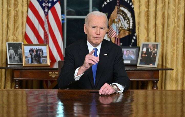 Pour ses adieux, Joe Biden promet un avenir bien sombre à l’Amérique