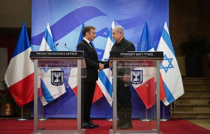 On vous résume le coup de fil tendu entre Macron et Netanyahou