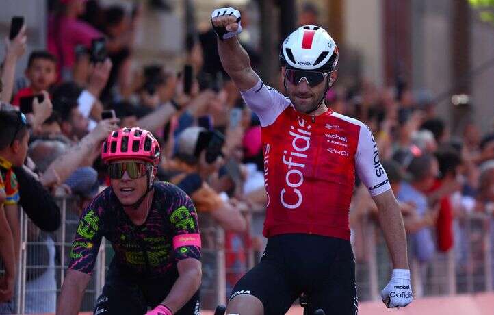 Le Français Benjamin Thomas remporte la 5e étape du Tour d’Italie